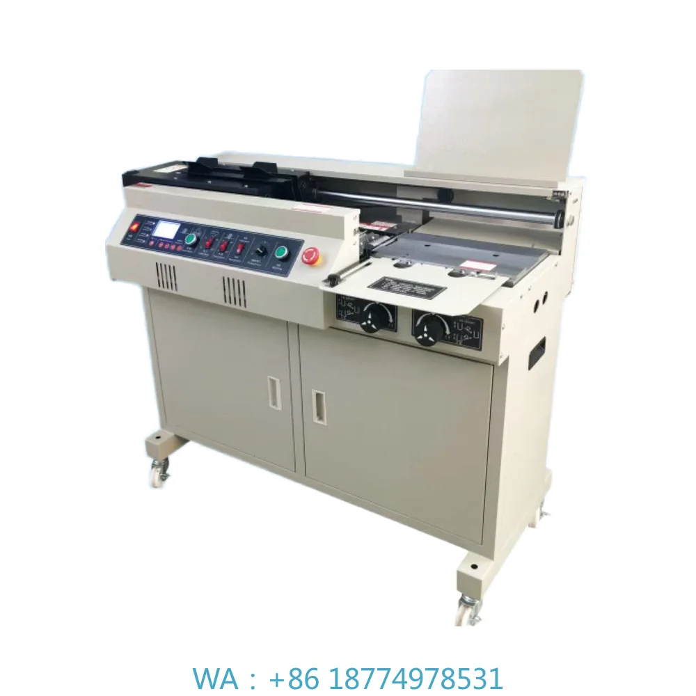 Glue Binding Equipment High-Speed Efficient CommercialFully Automatic Electric Precision Industrial Grade A4 Paper Book
