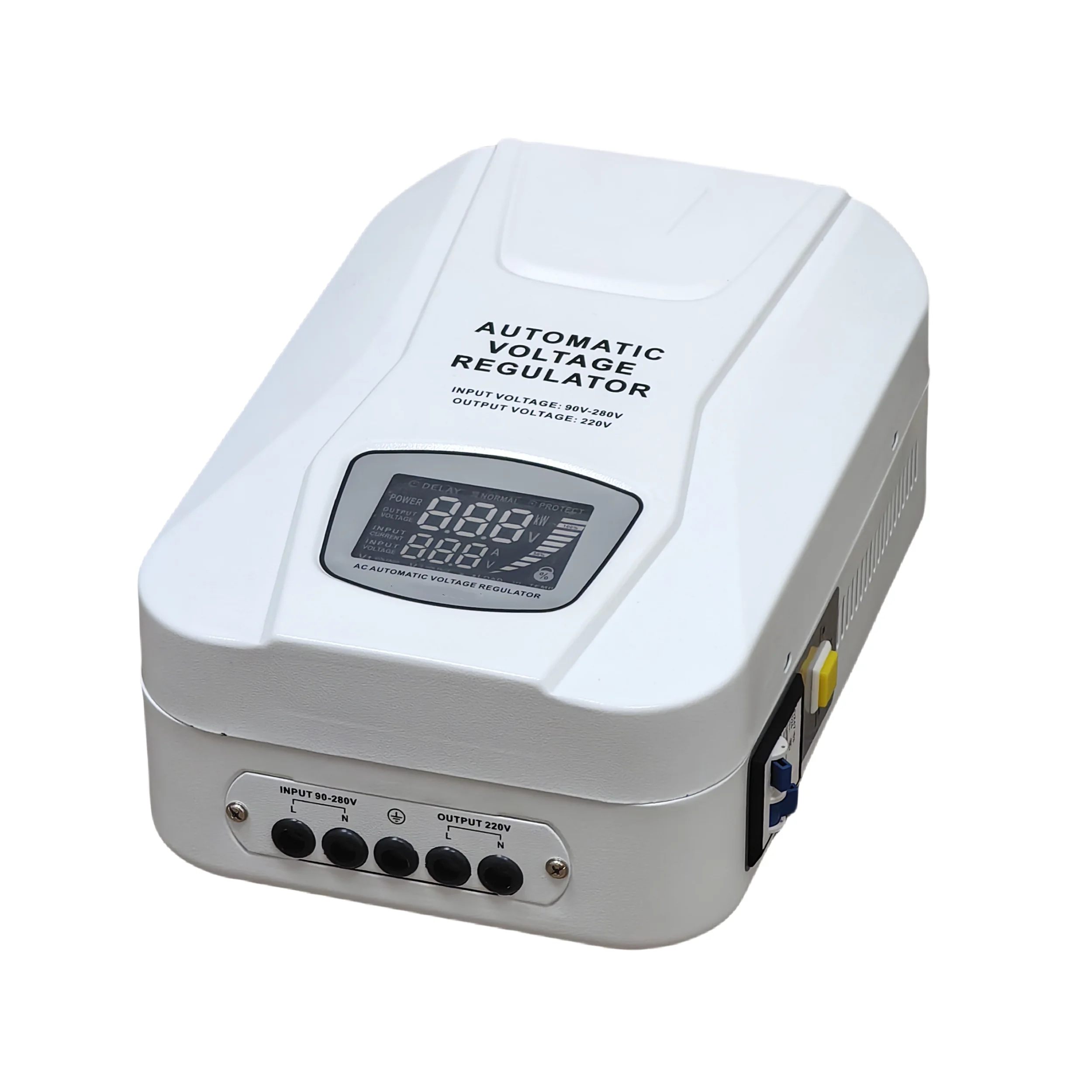 MVR-5000VA Single Phase 5kva Voltage Stabilizer Wall-mounted Home Electrical LED Display Relay Control 220V