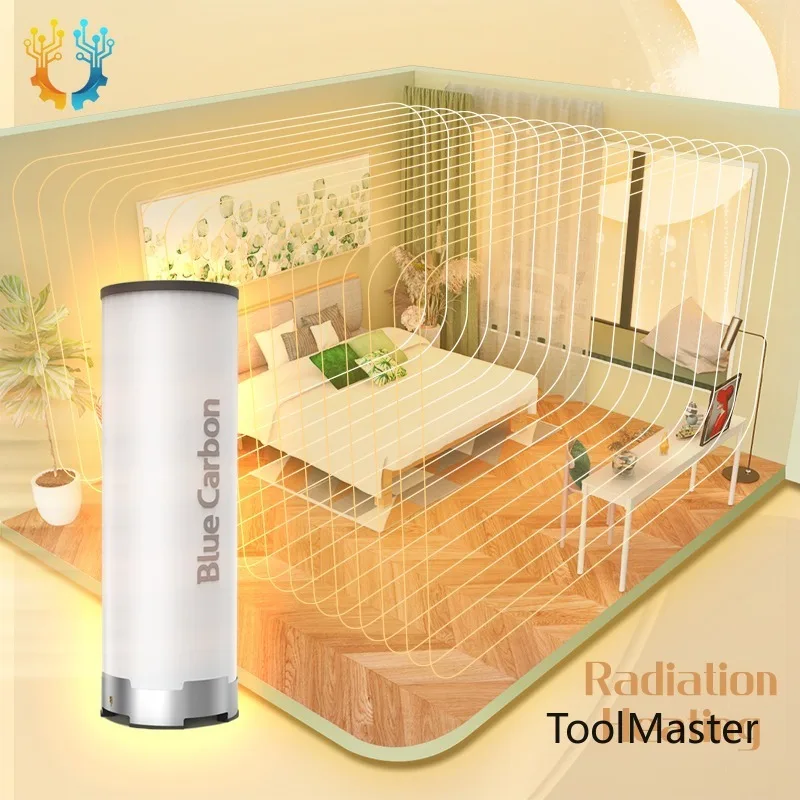 【2026】 Blue Carbon Solar Air Heater For Room Heating Electric Type Panel 24v DC Solar Air Heater With Fan For Home Use
