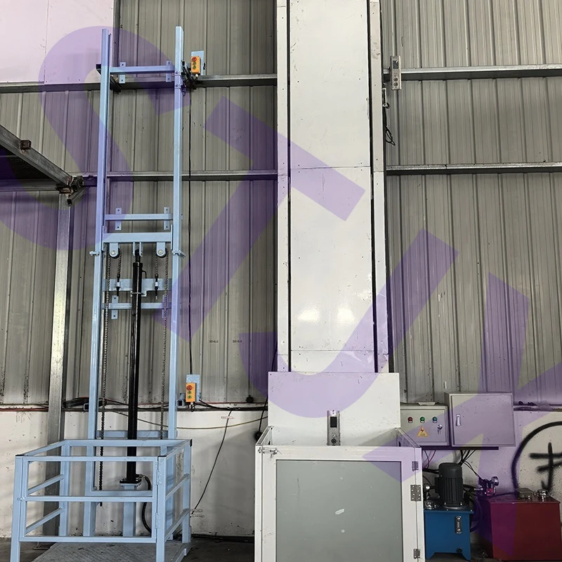 Customizable Hydraulic Cargo Lift Warehouse Loader Electric Lift Platform Simple Elevator Home Cargo Lift