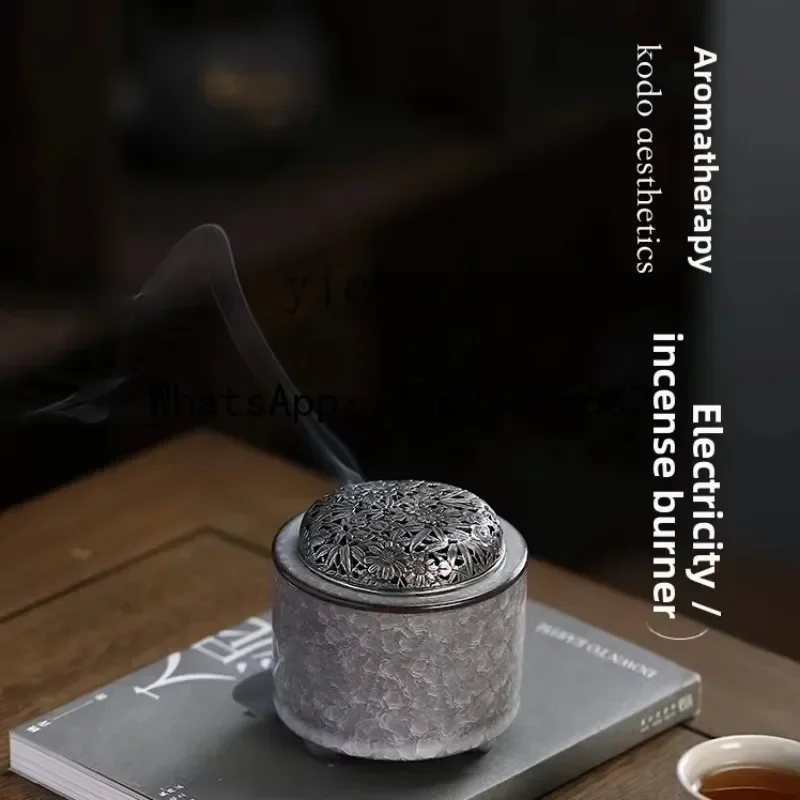 b25 ceramic electronic incense burner electric incense agarwood household incense burner indoor antique ornament