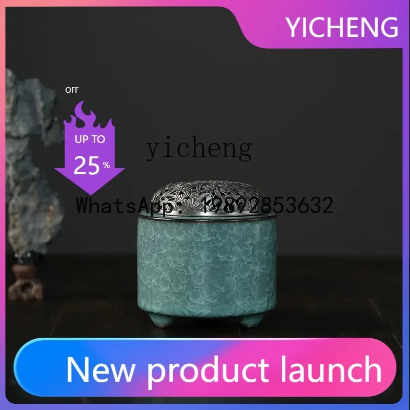 b25 ceramic electronic incense burner electric incense agarwood household incense burner indoor antique ornament