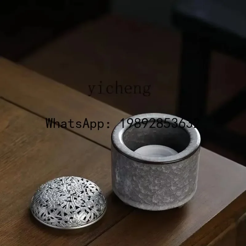 b25 ceramic electronic incense burner electric incense agarwood household incense burner indoor antique ornament