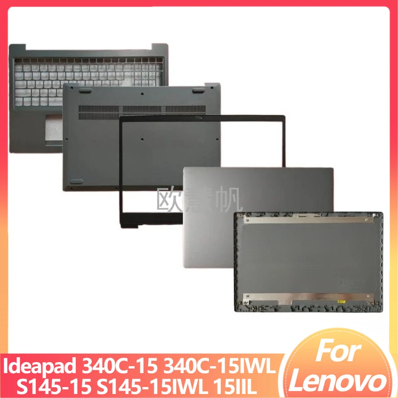 M New for Lenovo Ideapad 340C-15S 145-15 S145-15IWL 15IIL 15API LCD Back Cover Front Bezel Frame Palmest Keyboard Bottom Case