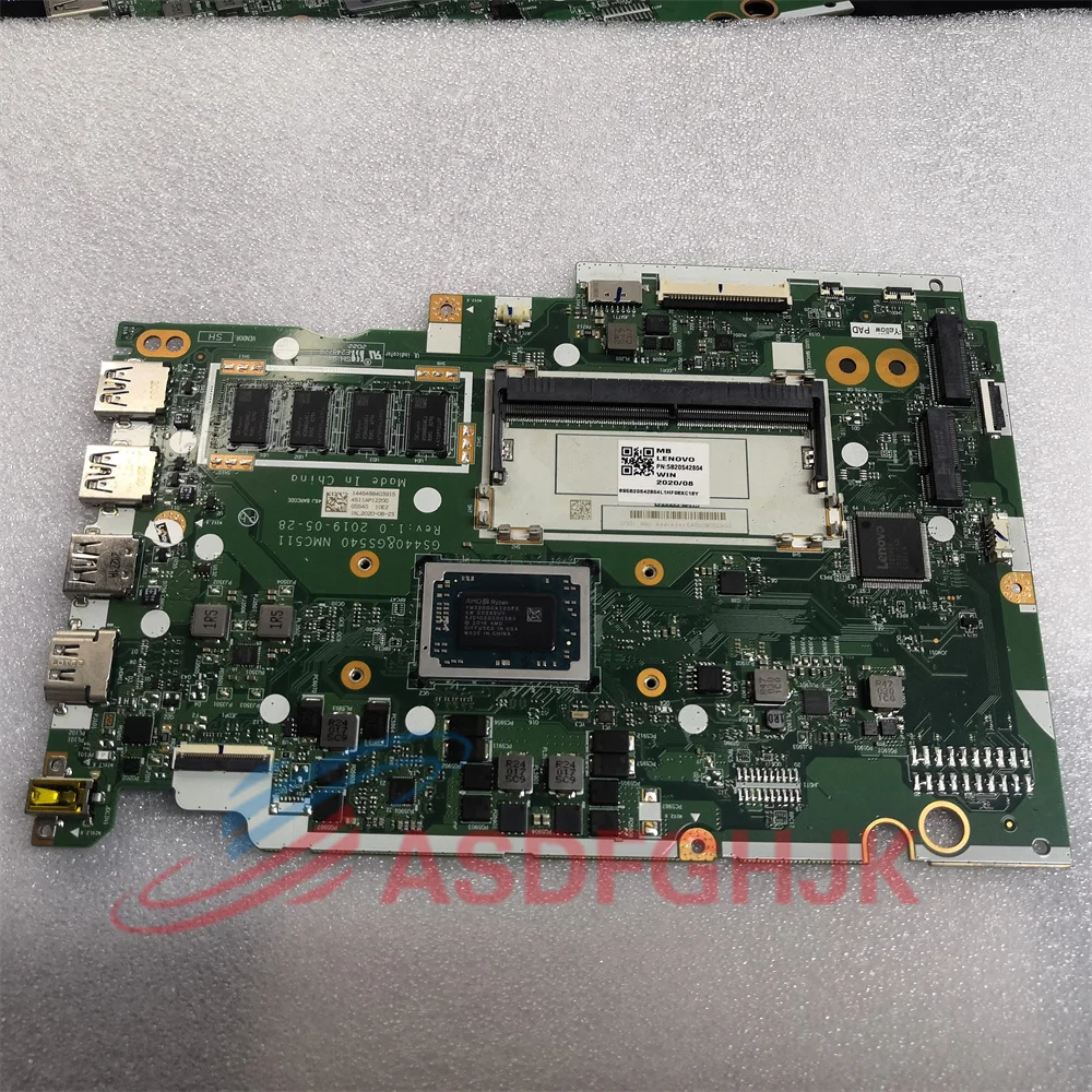 FOR StoneTaskin GS440 & GS540 NM-C511 S145-15API NMC511 Para FOR Lenovo Ideapad Laptop Motherboard A300 R3-3200 4GB DDR4