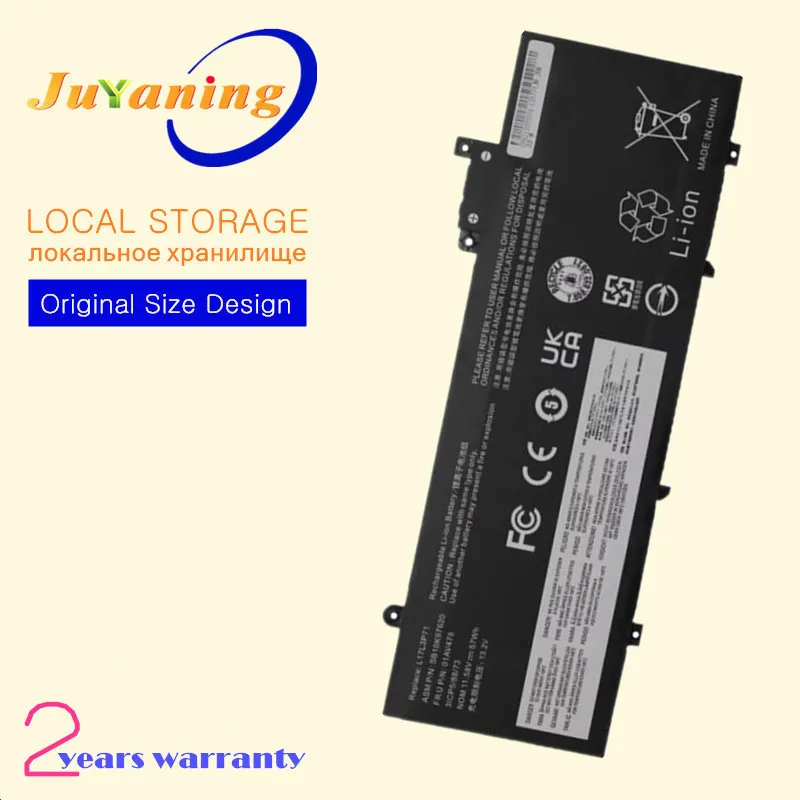 LAPTOP Battery FOR Lenovo ThinkPad T480S L17M3P71 01AV478 SB10K97620 L17L3P71 01AV479 SB10K97621 L17M3P72 01AV480 SB10K97622