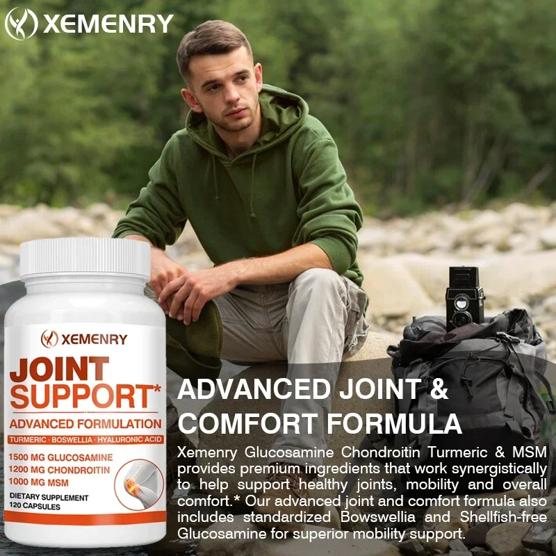 Joint Support - Promotes Joint Health, Increases Bone Density, Relieves Hand and Knee Pain, and Enhances Vitality