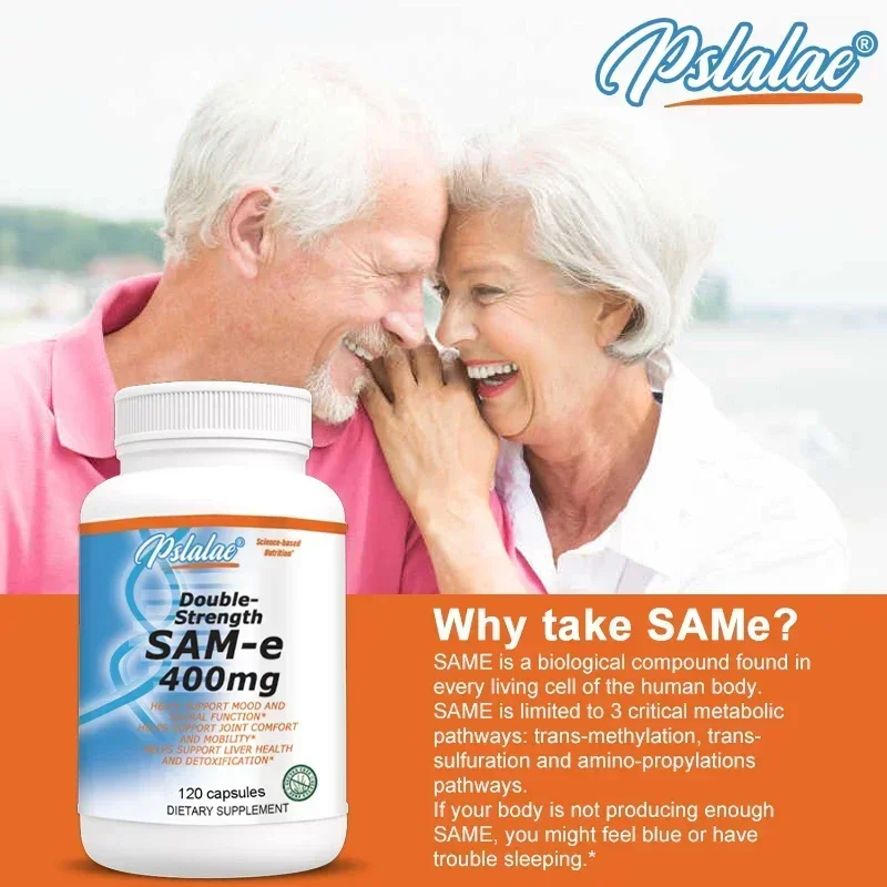 Sam-E Joint Supplement - Support Joint Mobility, Cartilage Flexibility Health, Back & Knee Comfort