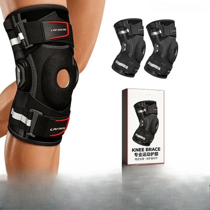 Adjustable Knee Support Brace, Joint Stabilizer & Knee Booster for Running, Fitness and Daily Sports Protection