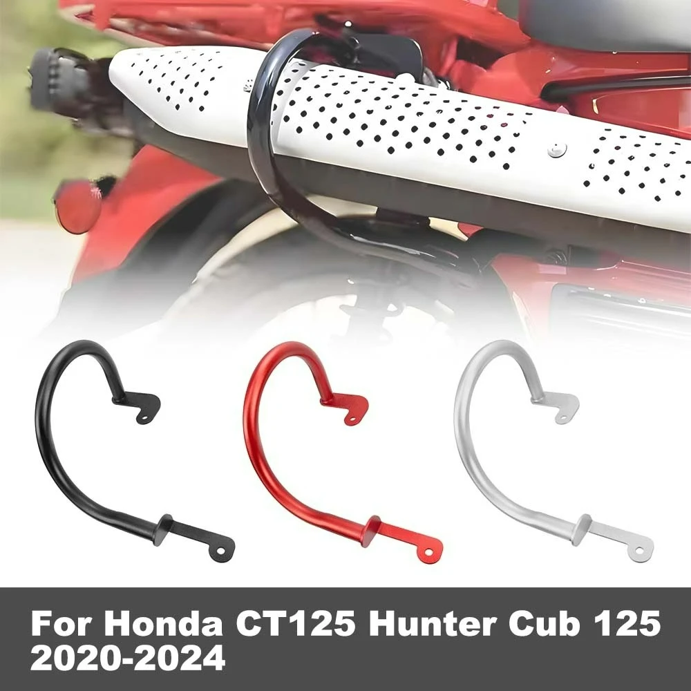 Motorcycle Exhaust Crash Muffler Pipe Fairing Frame Guard Bar Bumper Fits For Honda CT125 Hunter Cub 125 2024 2023 2022-2020