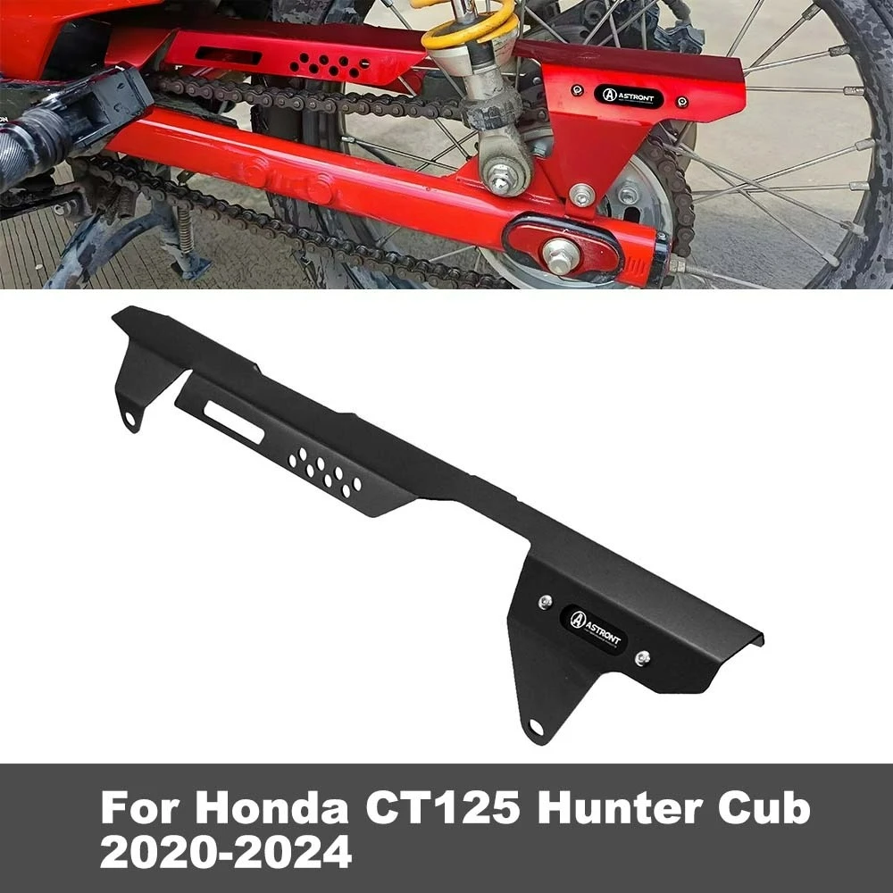 Motorcycle Modification Rear Chain Cover  chain guard cover Fits For Honda CT125 Hunter Cub 2024-2020 Sprocket Protection