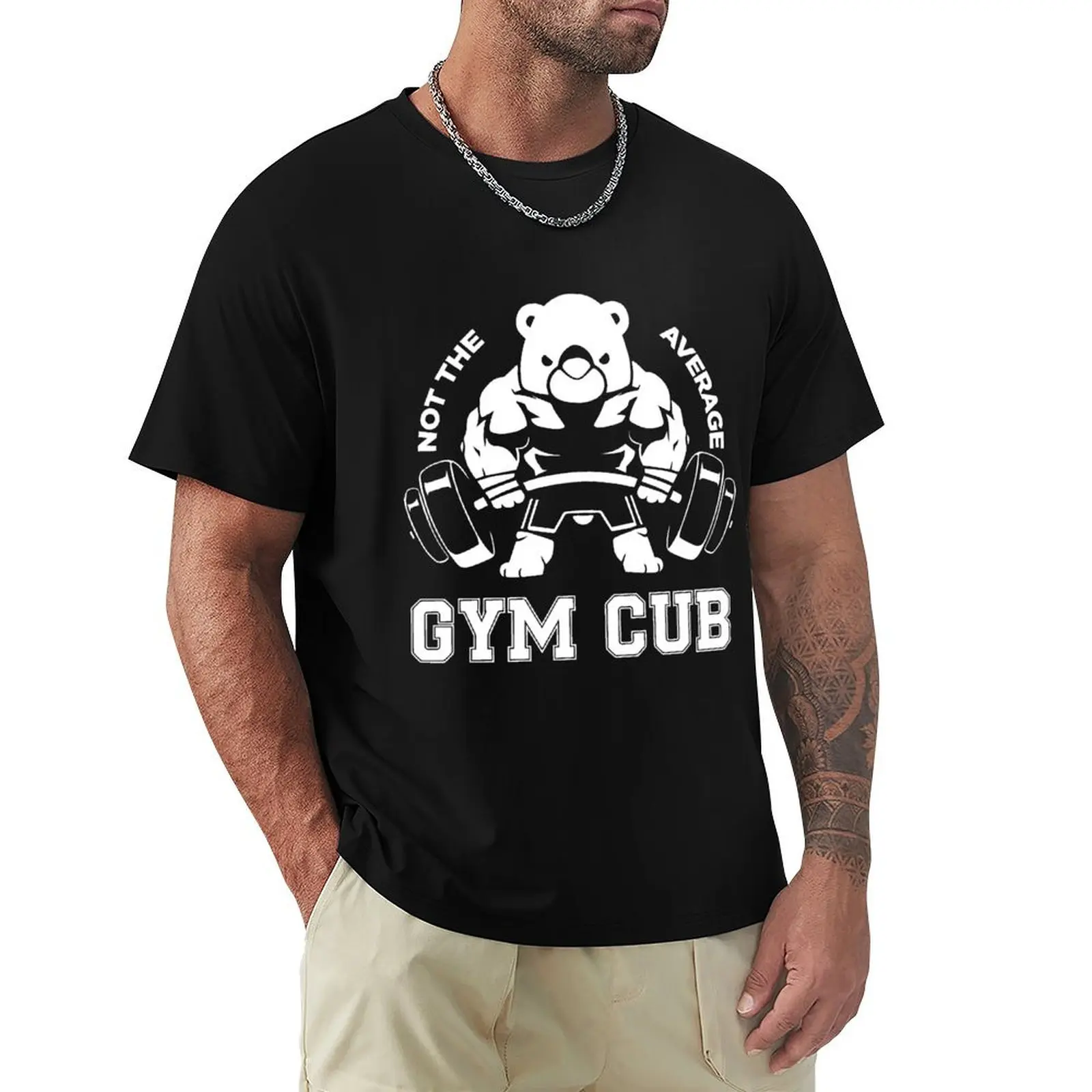Not the average GYM CUB T-Shirt Plus Size Comfort Fit Tee
