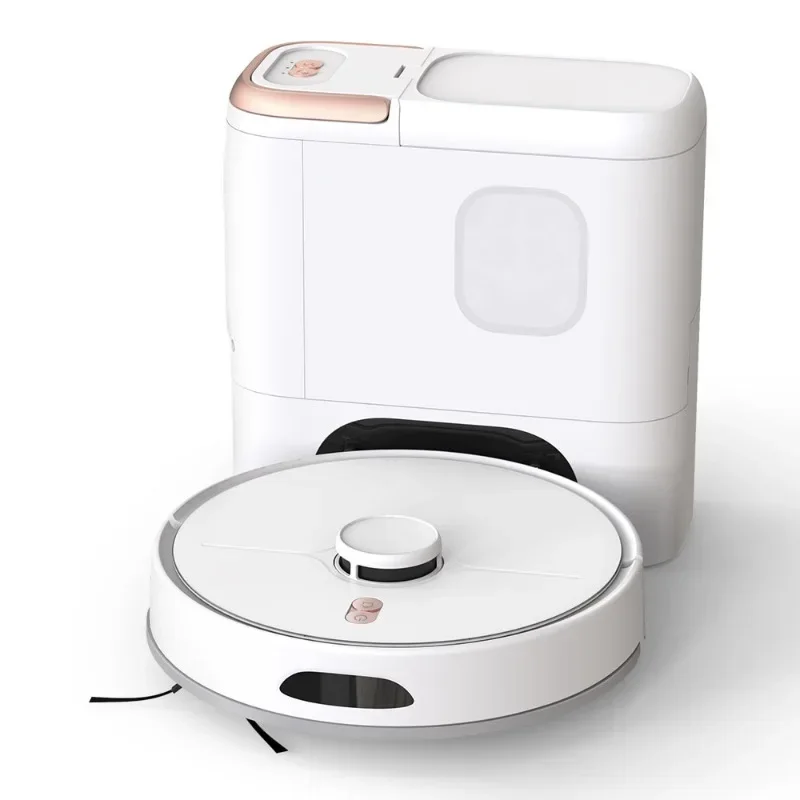R Household laser navigation sweeping robot, pet accessories brush hair suction device