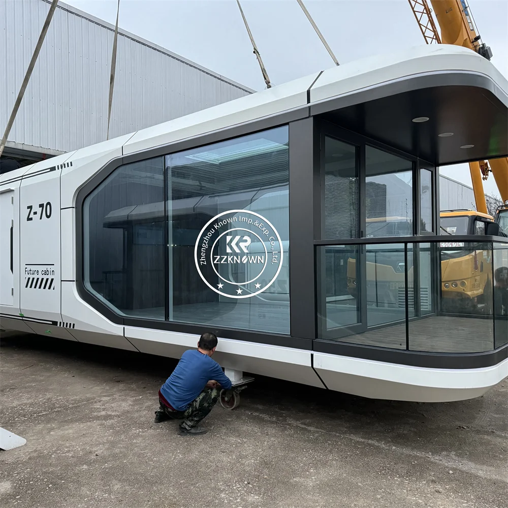 Extendable Prefab House Space Capsule Bed Cabin Hotel Container Home Outdoor Mobile Tiny House Luxury Capsule House for Tourism