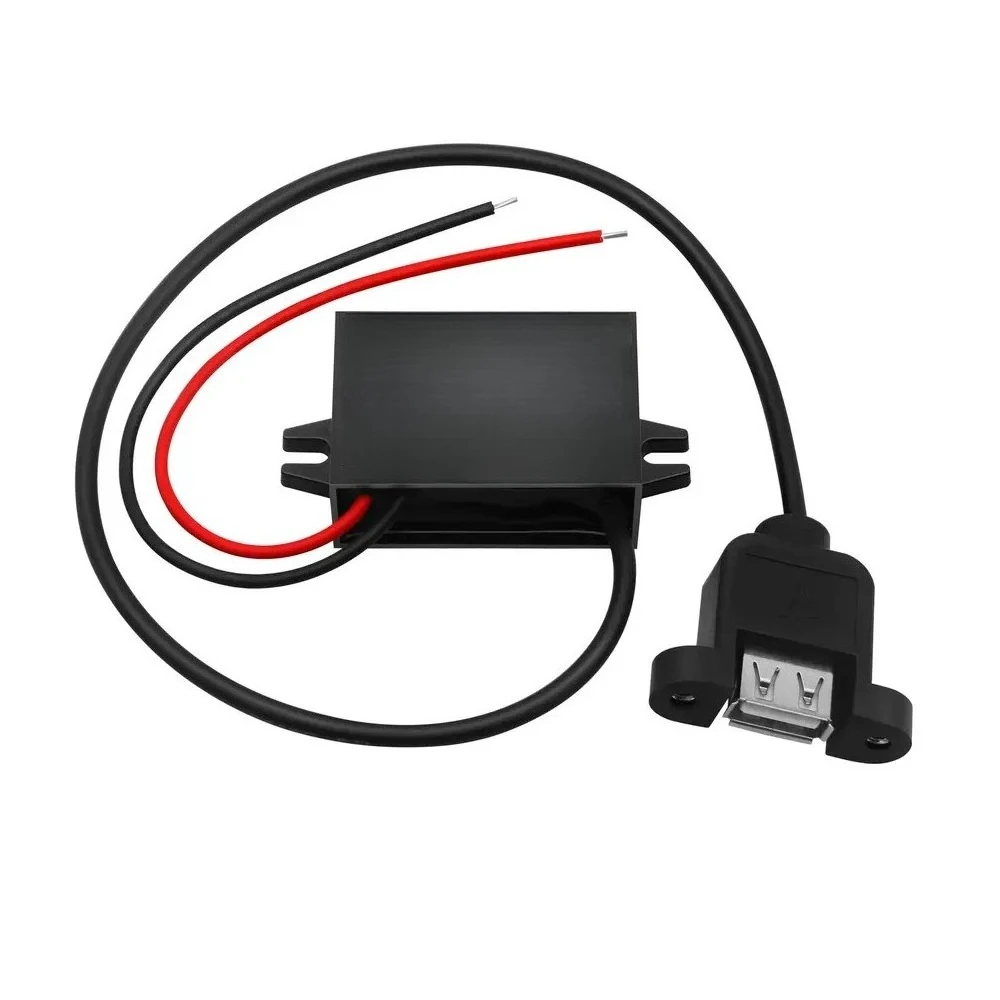 12V 24V to 5V 3A DC DC Step Down Buck Converter Mini USB Micro USB Type-C Power Supply Module CE ROHS Certified Waterproof
