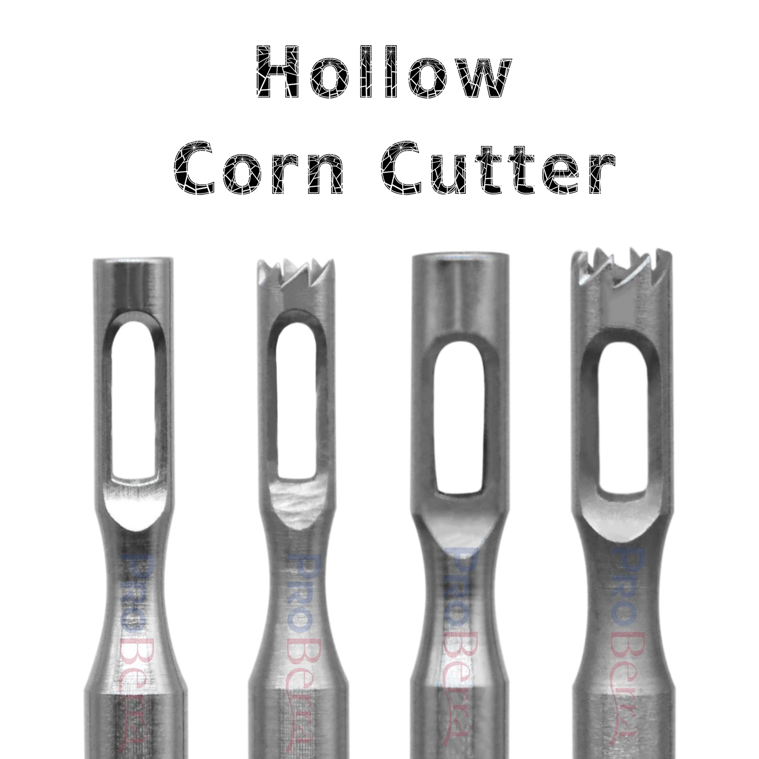RolinStar Hollow stainless steel remove Corn Drill Bit 3/32