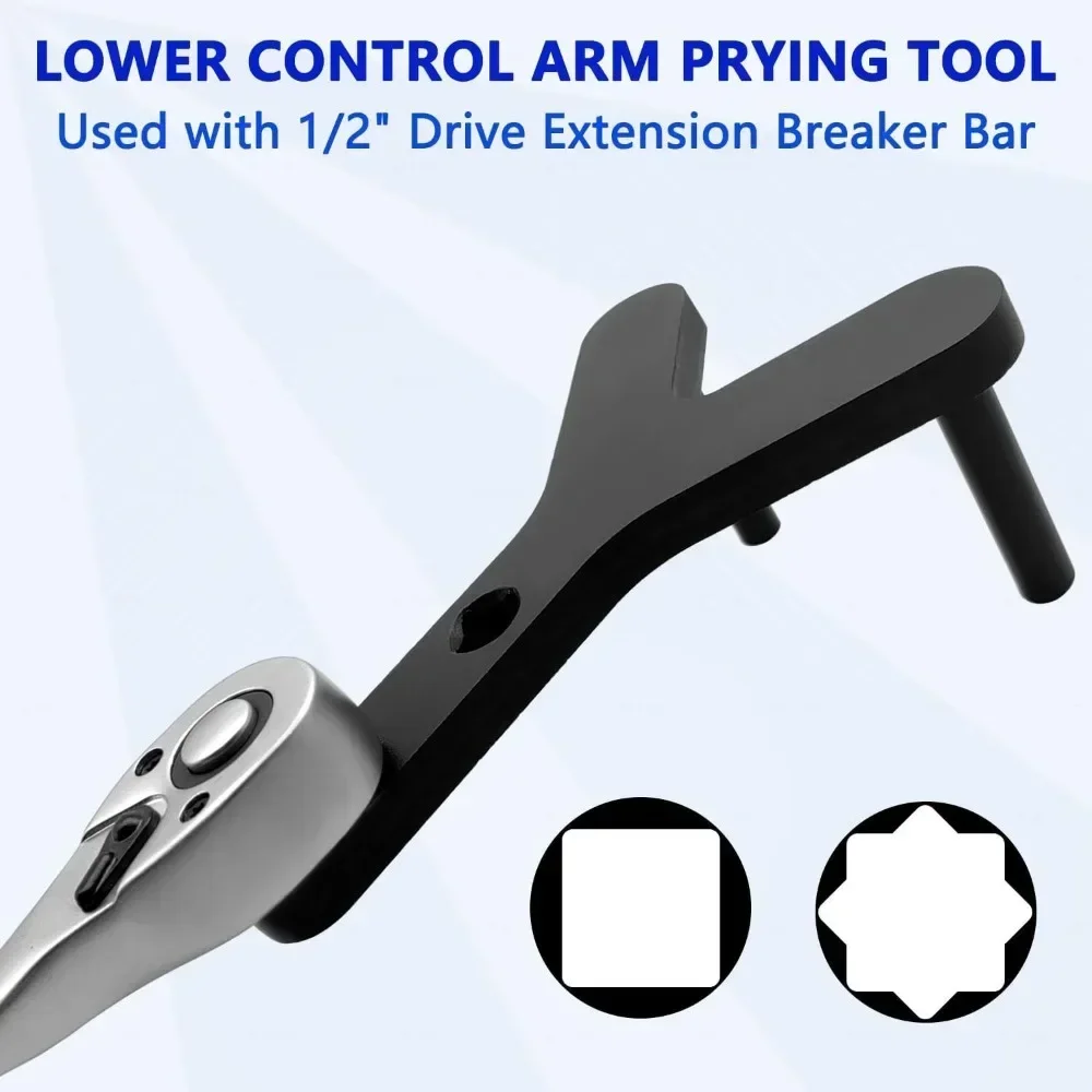 Automotive Lower Control Arm&Ball Joint Removal Tool Labor-Saving Car Lower Arm Disassembly Tool Swing Arm Ball Head Separation