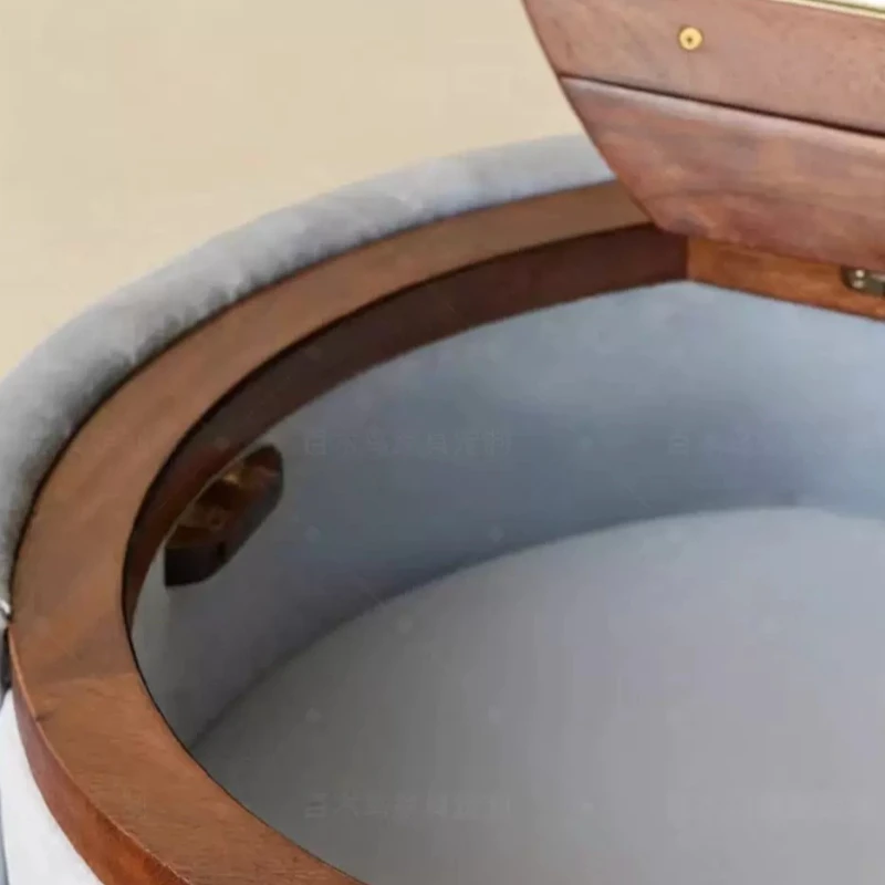 Blue Shelves Vanity Makeup Desk Stool Elegant Chest Round Dressing Table Kawaii Space Saving Schminktisch Home Furniture