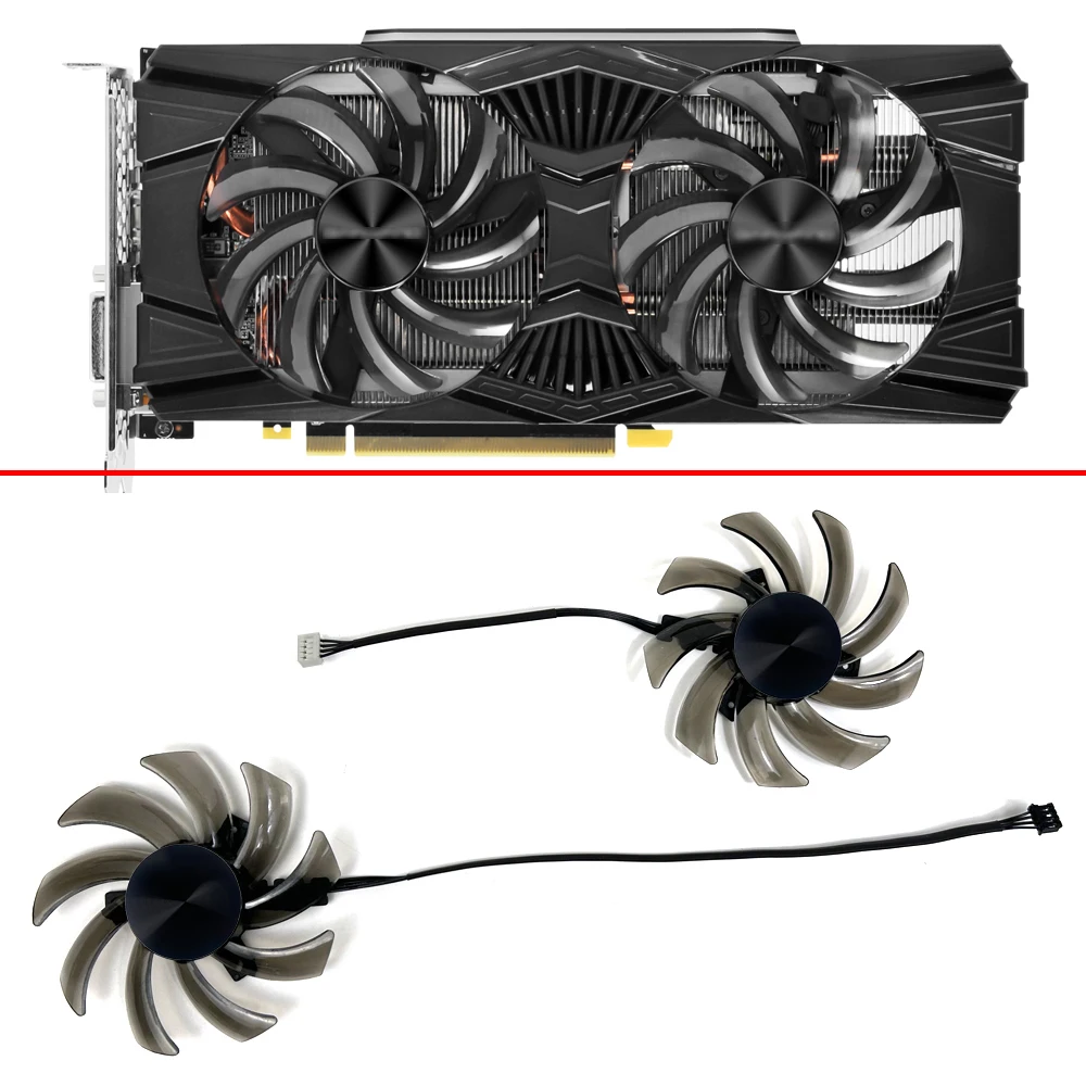 Cooling 85mm GA91S2U For GAINWARD GeForce RTX2060 2060S 2070 GTX1660 1660ti 1660S Ghost/Storm Graphics Card Replacement Fan