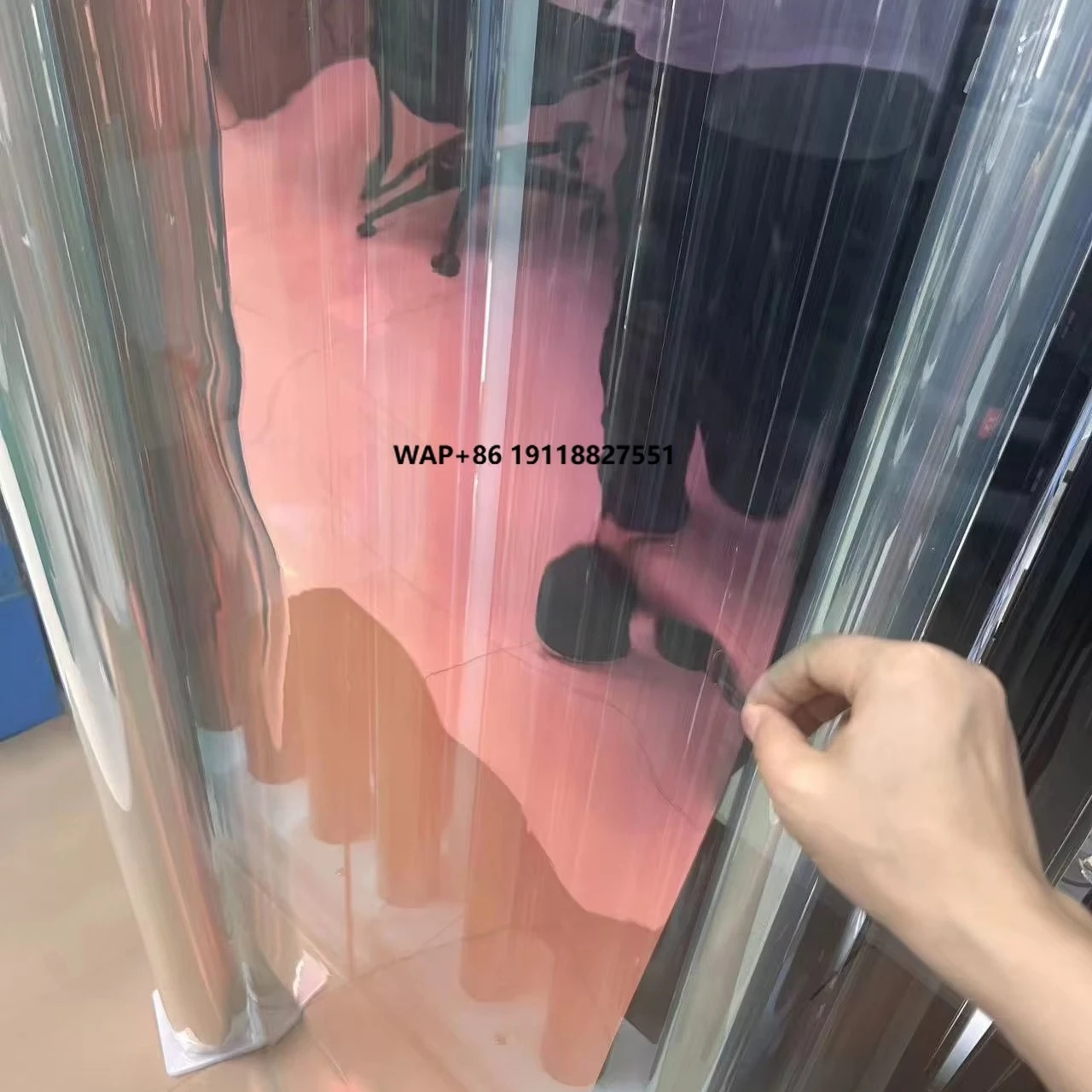 Red Ghost Chameleon 85%VLT Car Front Rear Windshield Window Tint Film Solar Protection Film UV Heat Block Explosion-proof Film