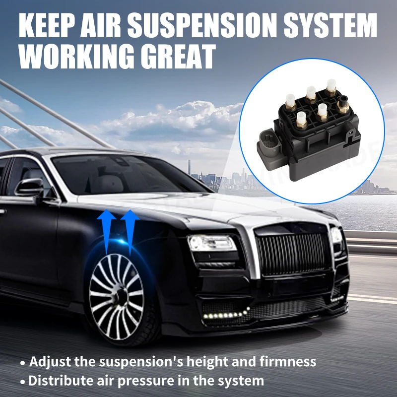 4725530010 37206850319 Air Suspension Solenoid Valve Block Control Unit For Rolls-Royce Dawn Ghost Wraith 6.6L V12 37206886059