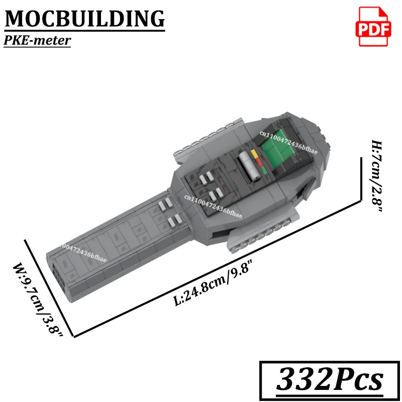Ghost Traped Device Bricks Model Closet Monster Display Model MOCBUILDING Blocks Ghost Hunting Construction Toys Gift