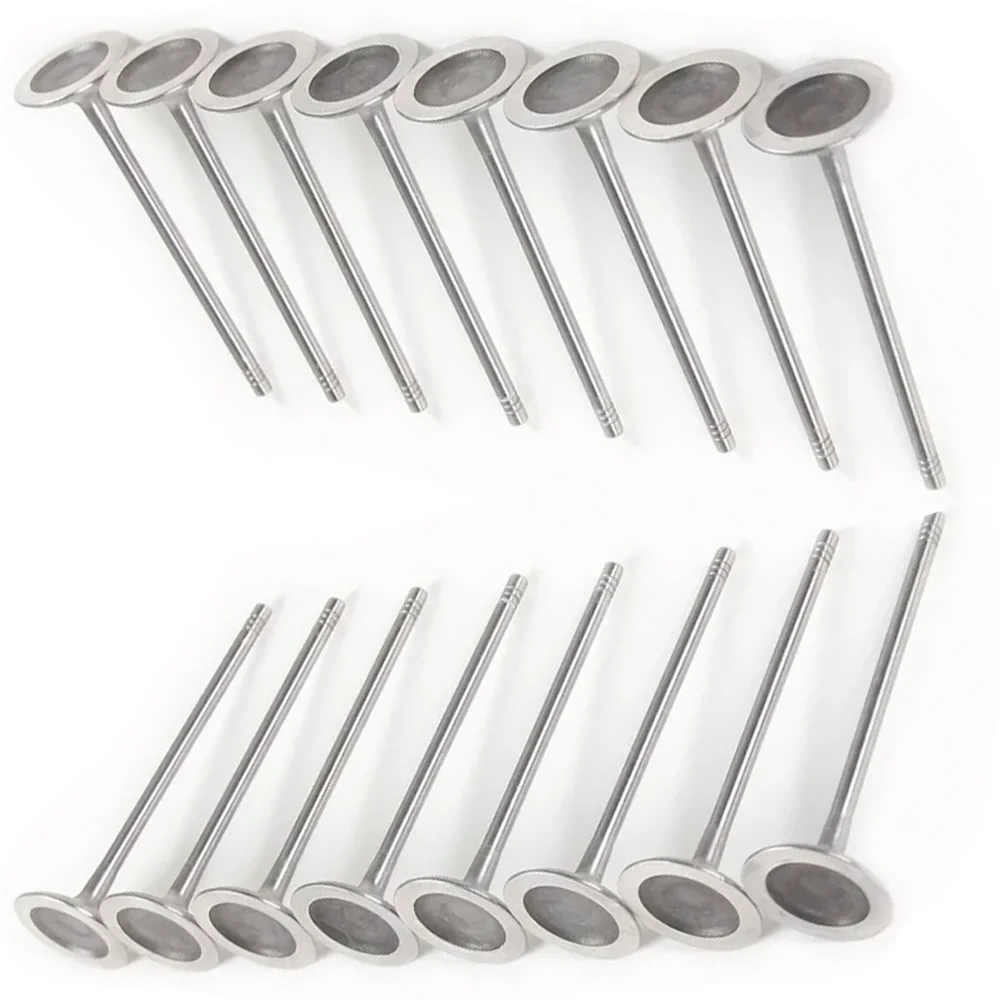 16pcs New Intake & Exhaust Valve Kit For BMW 1 2 3 4 5 X1 X3 X4 X5 Z4 2.0L 2.0 L T L4 GAS 10-21 N20 N26 11347583779 11347583777