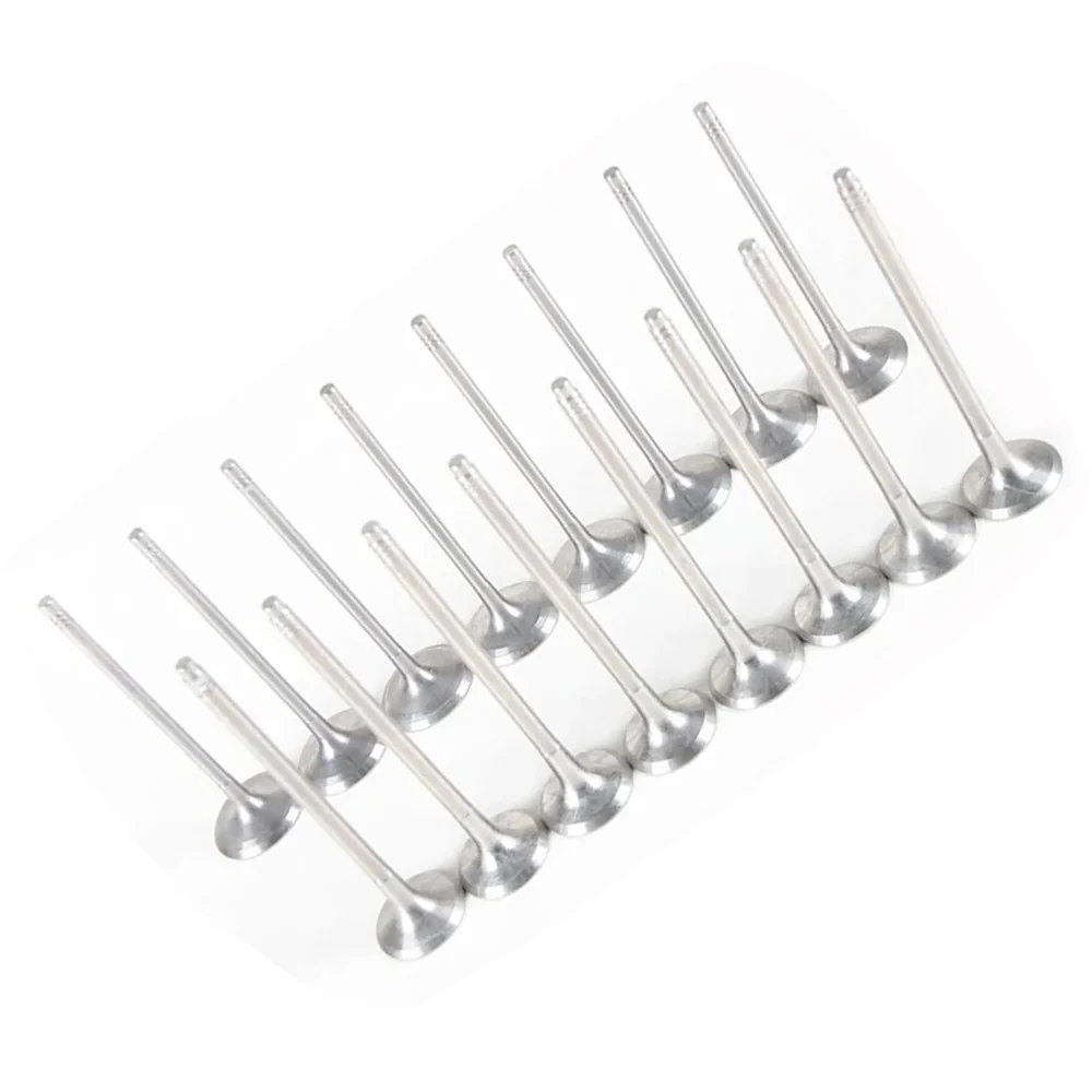 16pcs New Intake & Exhaust Valve Kit For BMW 1 2 3 4 5 X1 X3 X4 X5 Z4 2.0L 2.0 L T L4 GAS 10-21 N20 N26 11347583779 11347583777