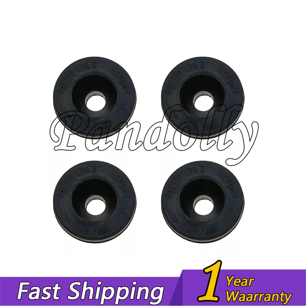 4PCS Air Filter Buffer Rubber Cover Mount 036129689B For Volkswagen Beetle 2002-2016 Golf Passat Audi A3 A6 2005-2011 For Skoda