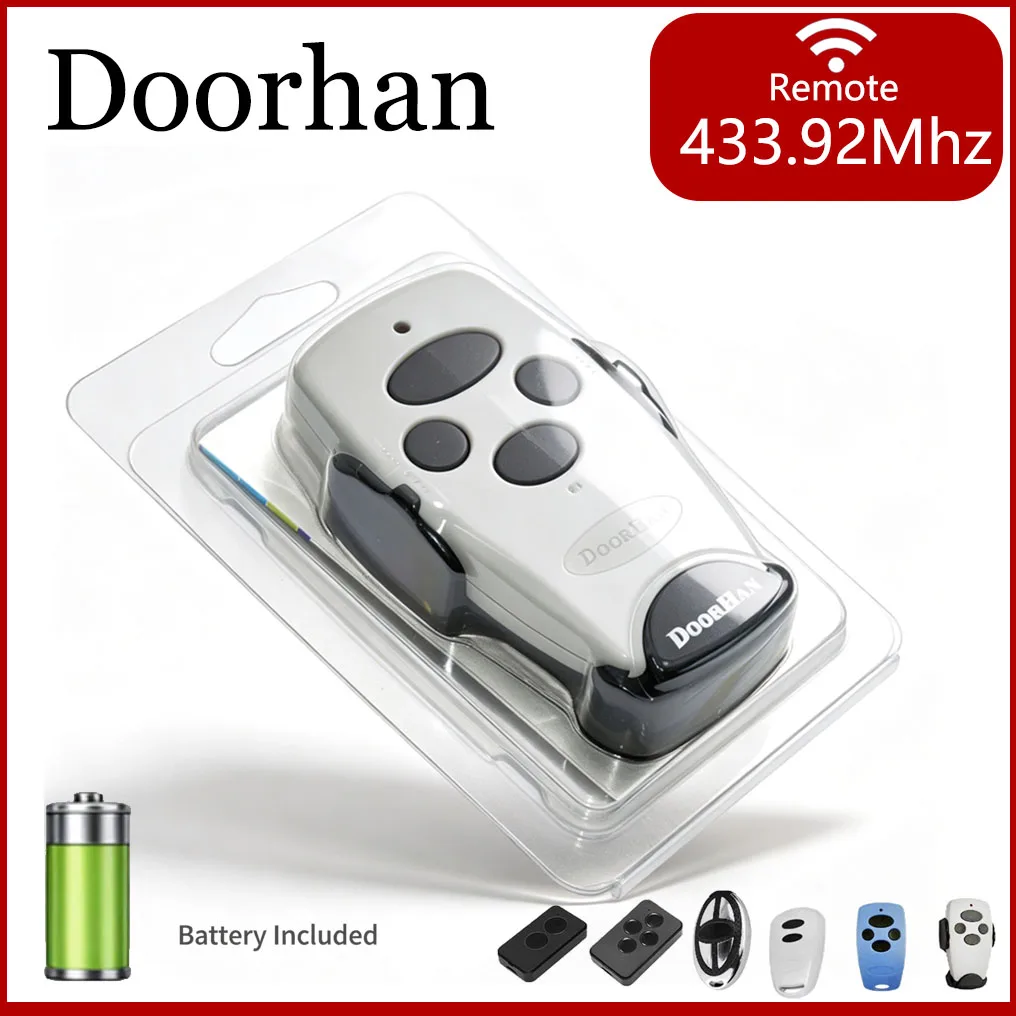 DOORHAN TRANSMITTER -4 Garage Door Control Remote 2PRO-4PRO Rolling Gate Controller 433MHz Rolling Code
