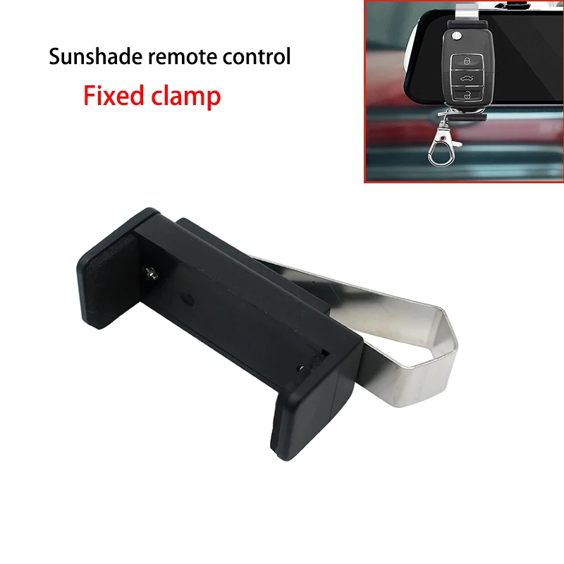 New Car Key Clip Holder Car Sun Visor Clip Garage Door Control Adjustable 45-67mm Garage Remote Control Clip Accessories Opener