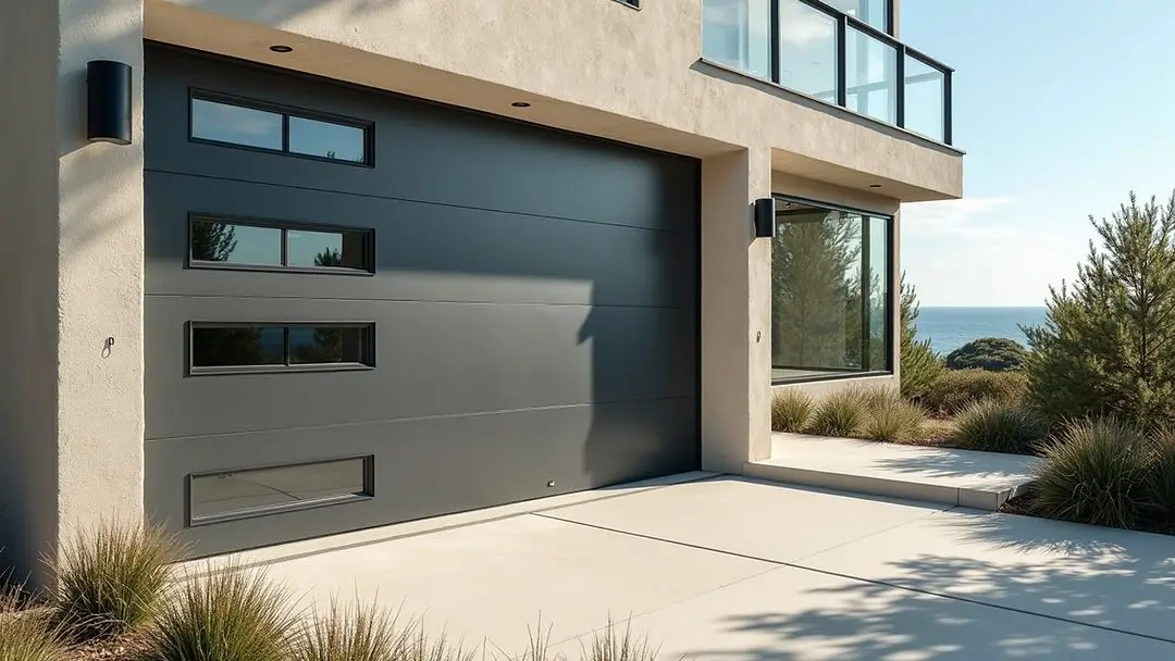 Insulated Aluminum Alloy Rolling Shutter Garage Doors with Automatic Remote Control Anti-Theft Modern Design 5 Year Warranty