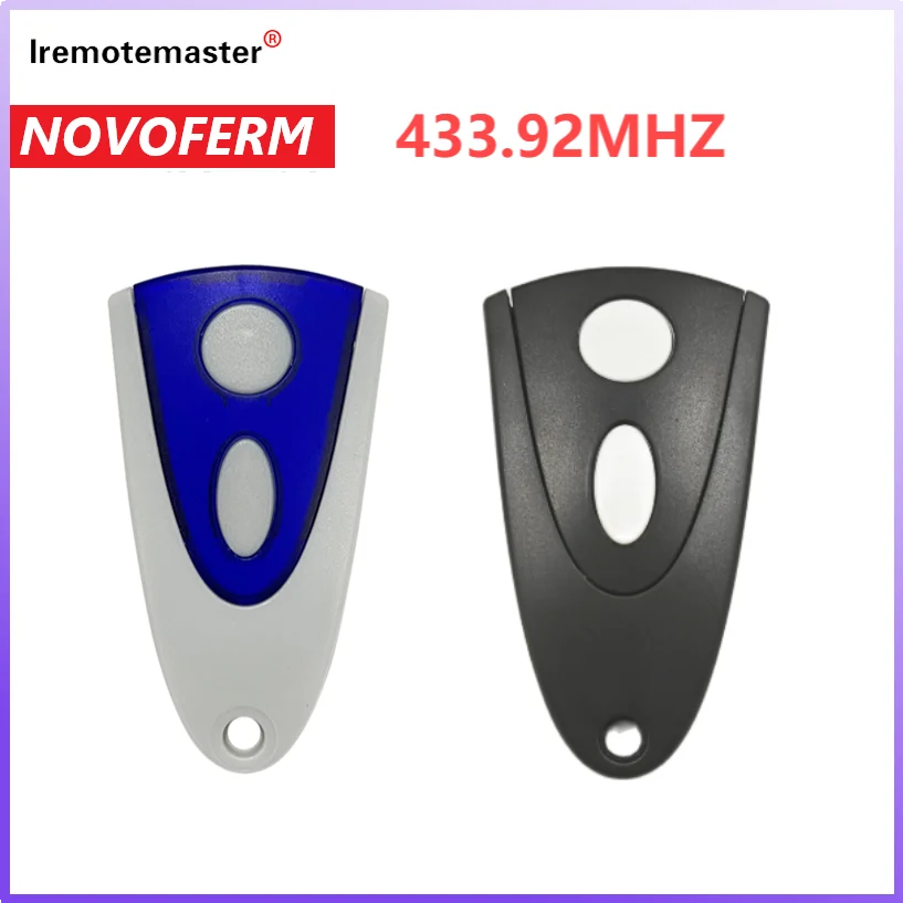 New For NOVOFERM NOVOTRON 502 MAX43-2 504 MAX43-4 512 MIX 43-2 Garage Door Remote Control MTR43-2 MCHS43-2 MNHS433-02 MNHS433-04