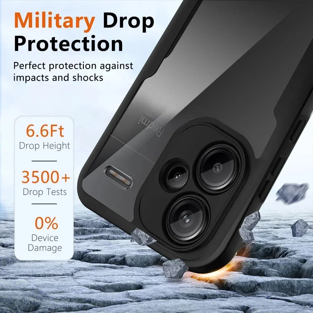 360 Full Body Screen Protector Case For Xiaomi Redmi Note 13 Pro Plus 5G 13 12 12s 11 10 Pro 10s 11s Redmi 10 10C 12 13C Cover