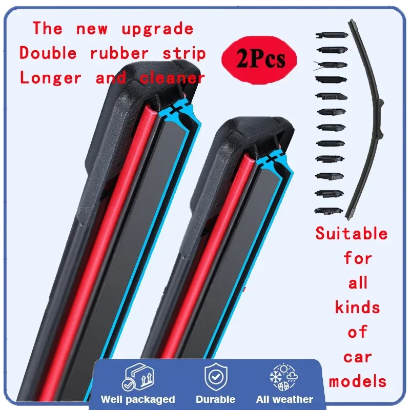 For JAC Refine S2 S3 S5 S7 M2 M4 M5 M6 2013-2020 Car Windshield Wiper Blade Front Windscreen Brushes Washer Accessories Cleaning