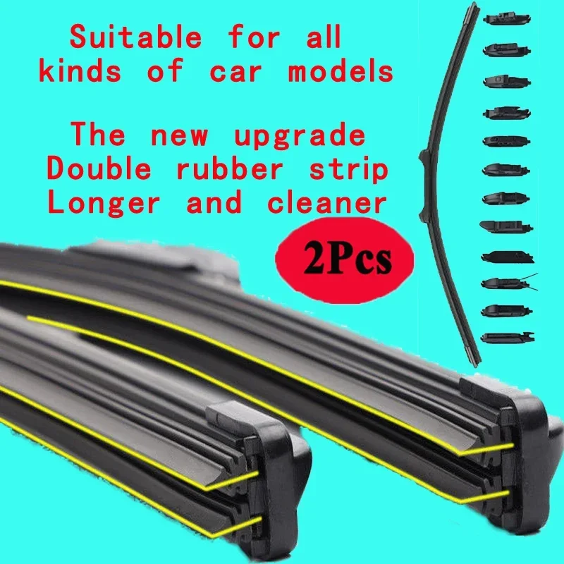 For JAC Refine S2 S3 S5 S7 M2 M4 M5 M6 2013-2020 Car Windshield Wiper Blade Front Windscreen Brushes Washer Accessories Cleaning