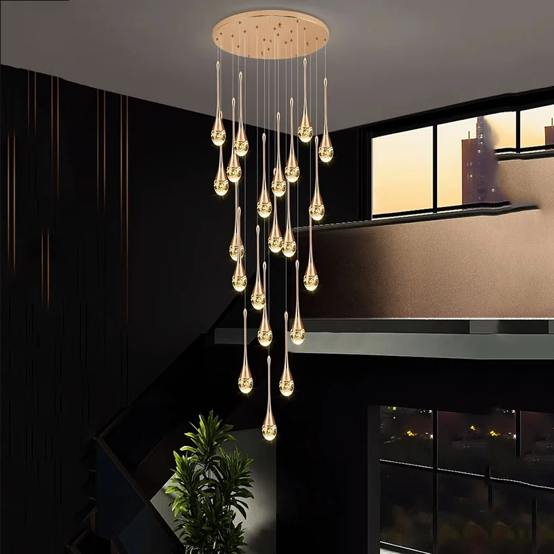 Nordic Home Decor Dining Room Pendant Lamp Lights Indoor Lighting Crystal Lamp Hanging Light Chandelier Lamps For Living Room