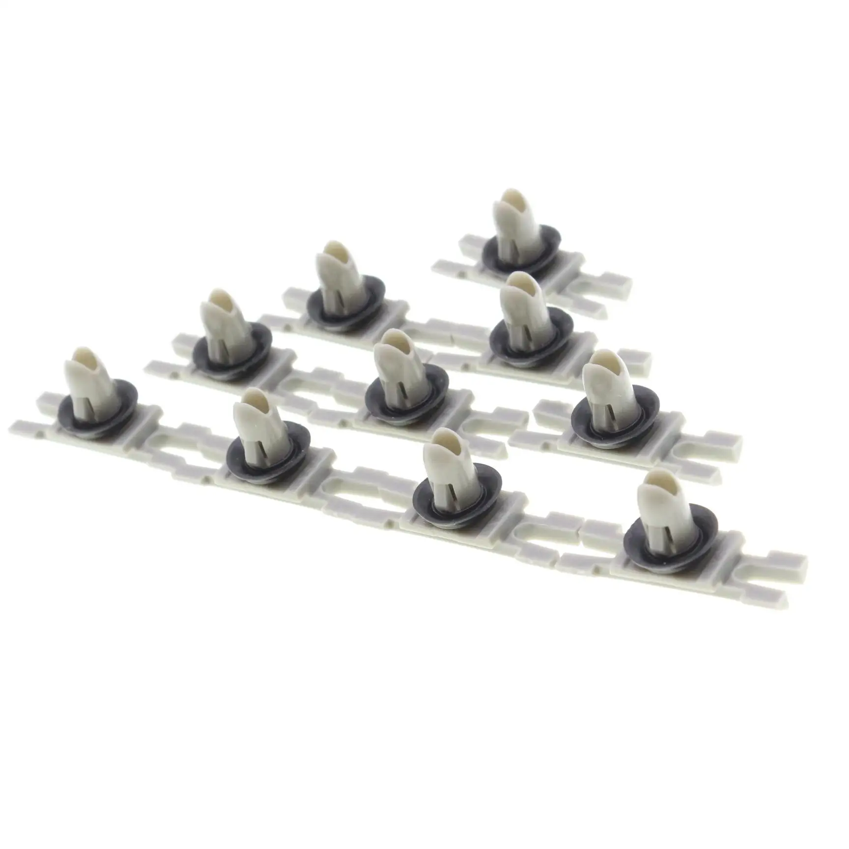 10 Pcs Side Roof Panel Reveal Molding Clips With Grommets For BMW 3 Series 2002–2025 320i, 328i, 330i, 335i, 340i M3 51137117240