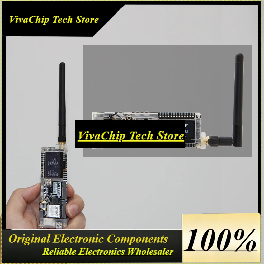 VivaCLilygo® Meshtastic T-beam Esp32-s3 Development Board Sx1262 Lora Module 433/868/915mhz Gps Wifi 1.3 Inch Oled