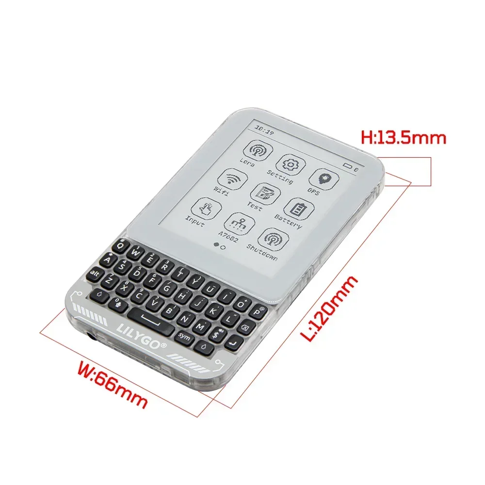 NEW IN STOCK LILYGO T-Deck-Pro ESP32-S3 Development Board with 3.1 Inch E-Paper SX1262 LoRa GPS Keyboard TF Card Mic & Speaker K