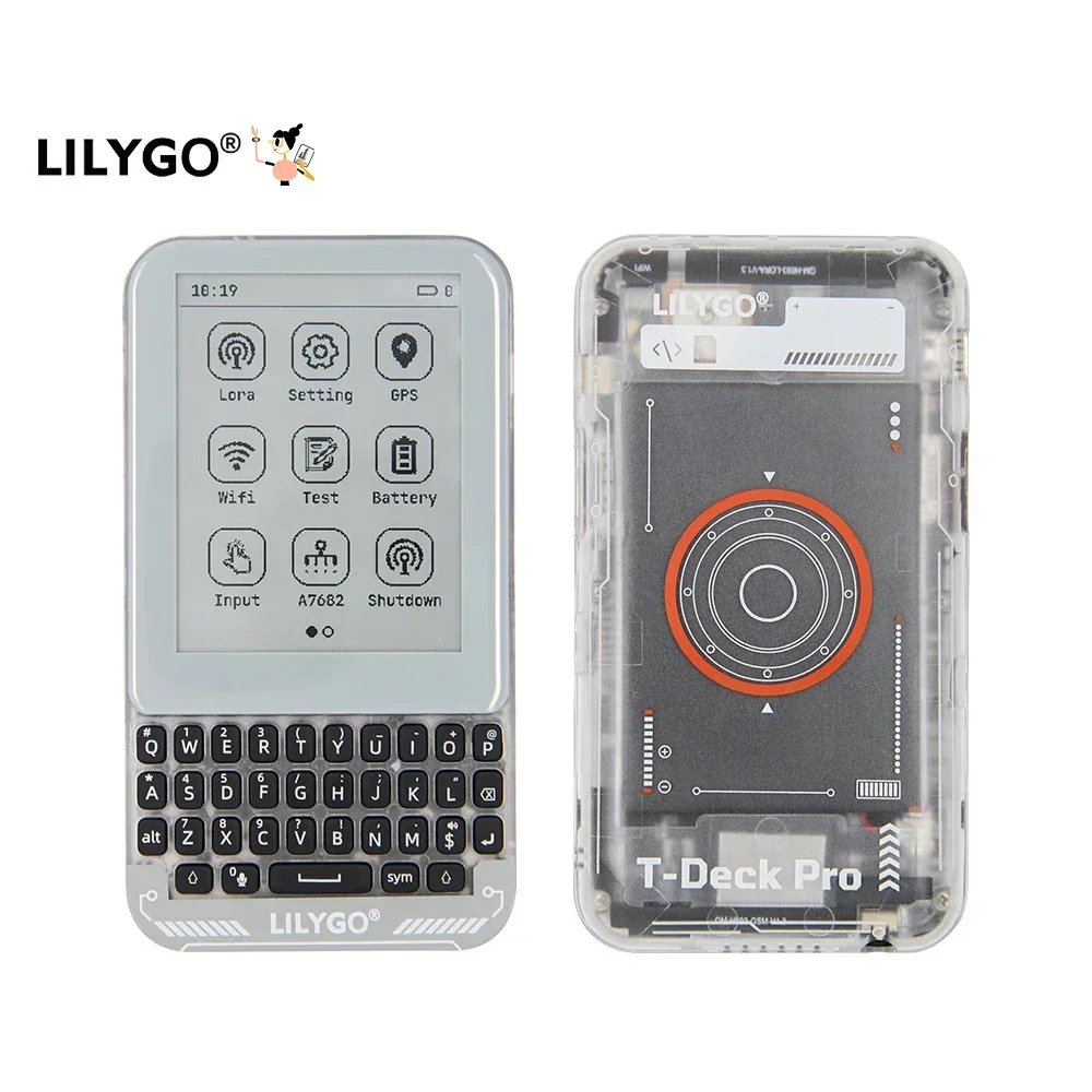 NEW IN STOCK LILYGO T-Deck-Pro ESP32-S3 Development Board with 3.1 Inch E-Paper SX1262 LoRa GPS Keyboard TF Card Mic & Speaker K
