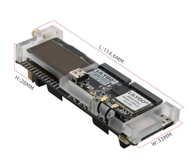 Meshtastic T-BeamSUPREME ESP32-S3 Development Board LoRa Module 433MHz 868MHz 915MHz GPS L76K WiFi BT OLED