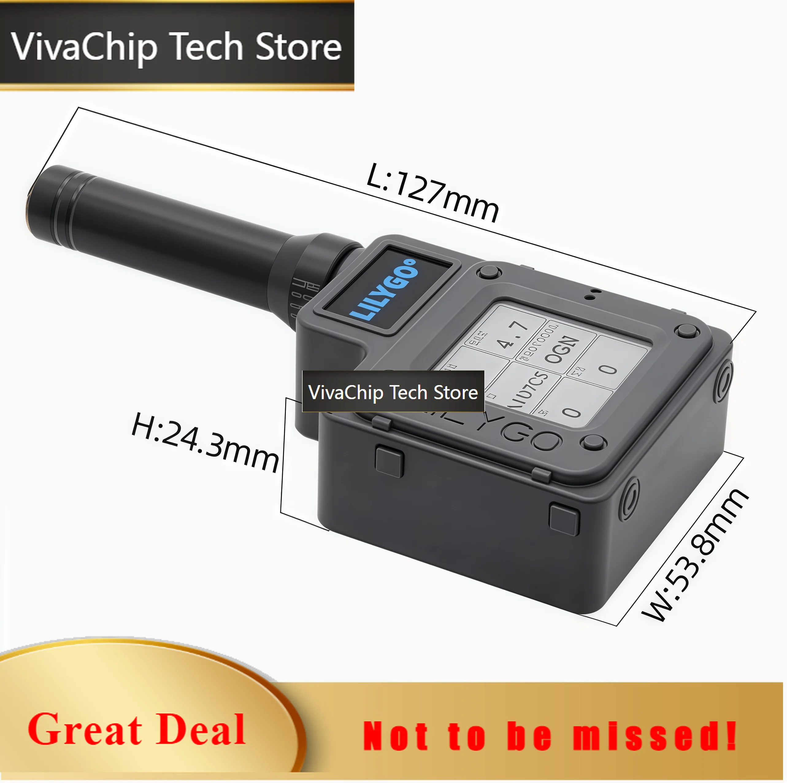 VivaCTLILYGO® T-Echo NRF52840 BME280 SX1262 LoRa GPS E-paper NFC LILYGO release firmware