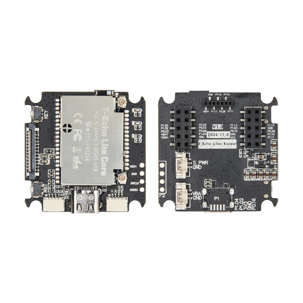 LILYGO T-Echo Lite NRF52840 LoRa E-Paper Display Module Ultra-Low Power Meshtastic-Compatible GPS Communication Networking