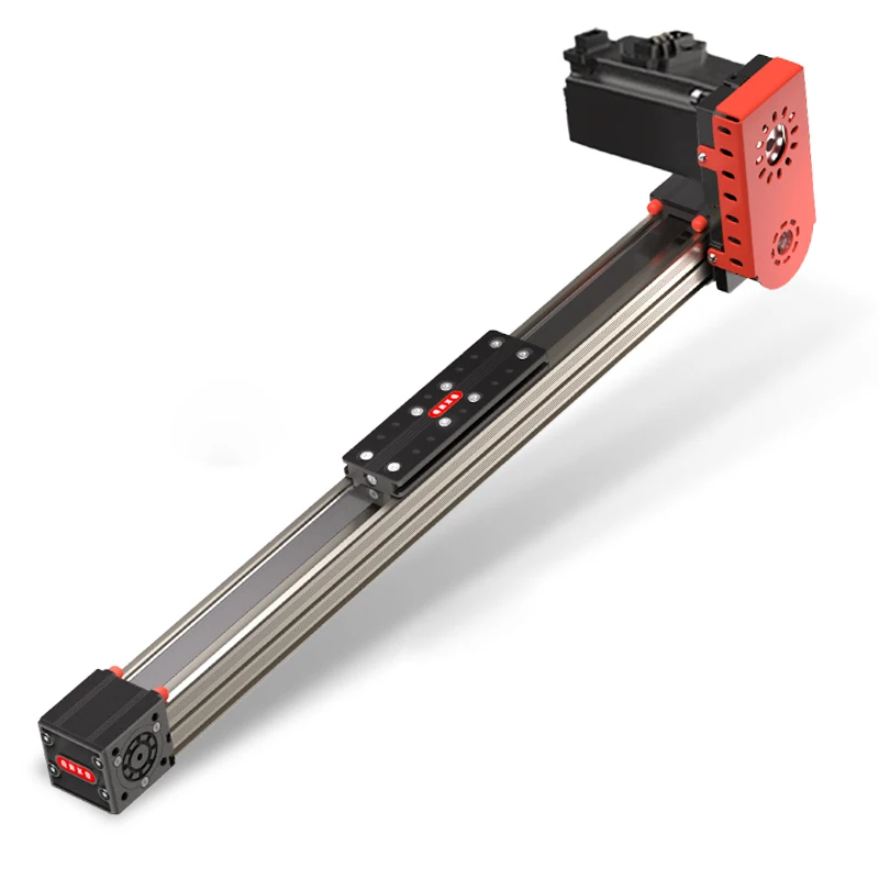 QRXQ RXP40 Fold Mount Gantry 400w Servo Motor Synchronous Belt Linear Module Folding Installation Mute Slide Table Linear Guide