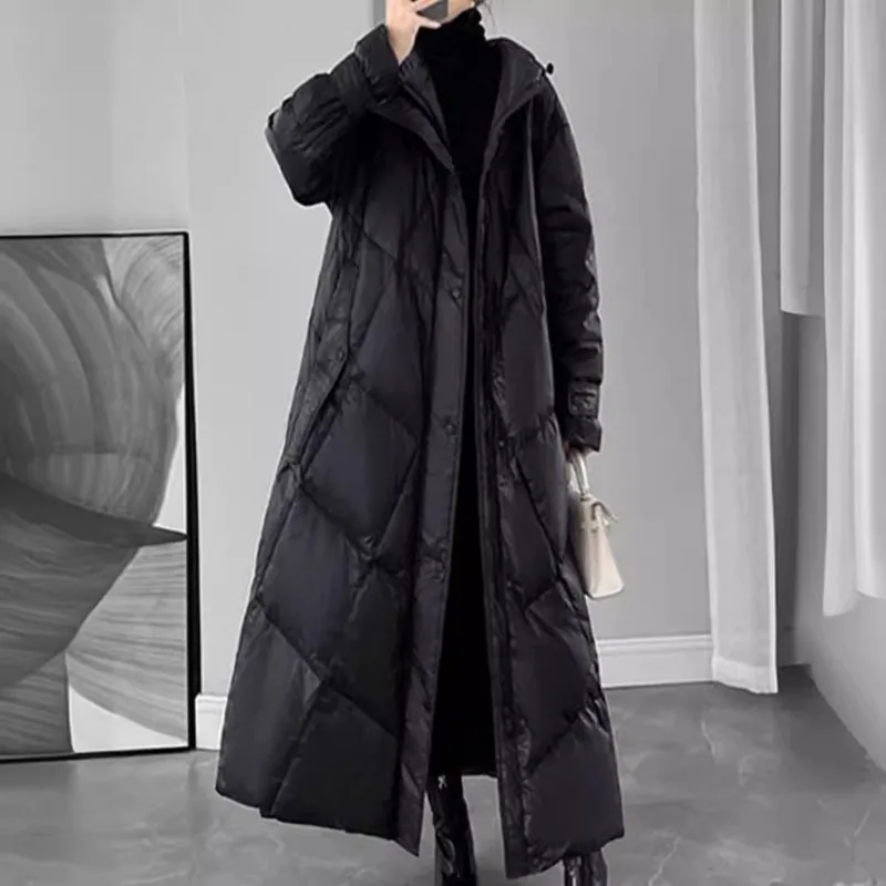 2025 New Padded Clothes Women's Winter Mid-length Thickened Jackets Loose Cotton Jackets