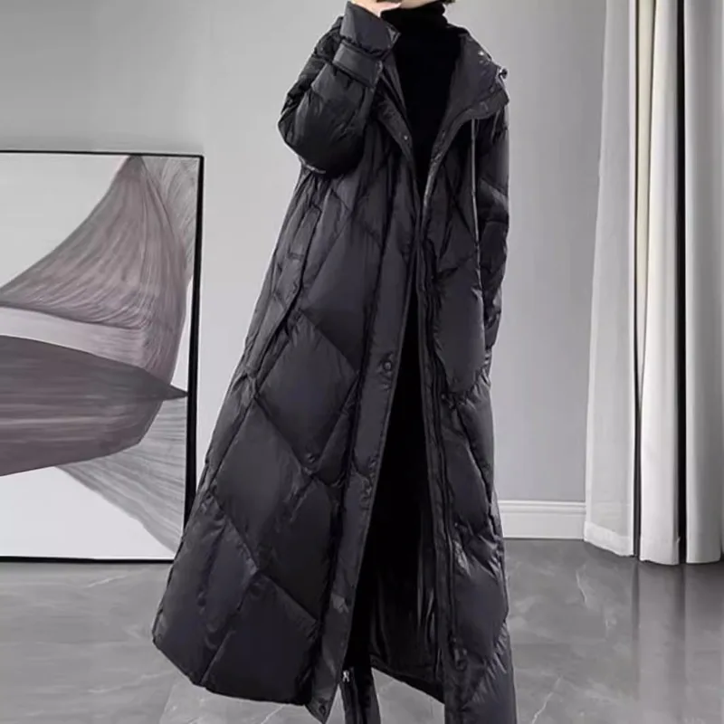 2025 New Padded Clothes Women's Winter Mid-length Thickened Jackets Loose Cotton Jackets