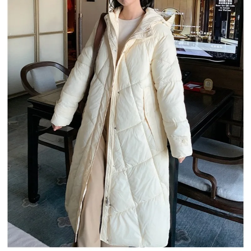 2025 New Padded Clothes Women's Winter Mid-length Thickened Jackets Loose Cotton Jackets