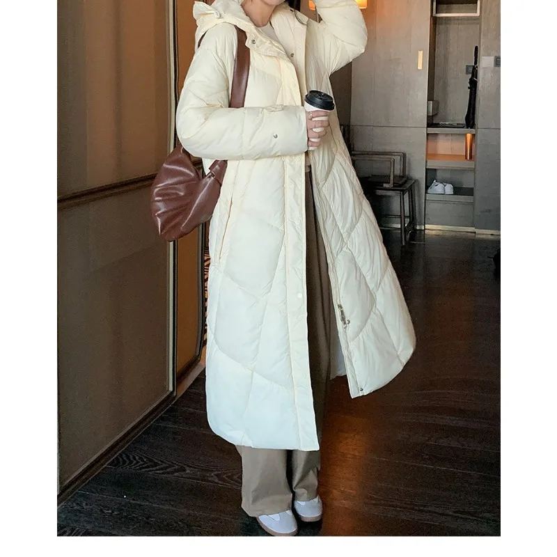 2025 New Padded Clothes Women's Winter Mid-length Thickened Jackets Loose Cotton Jackets