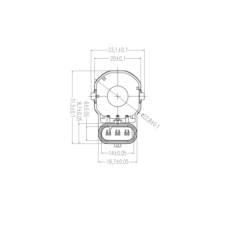 Car Accessory PDC Parking Sensor For BMW X3 X5 X6 E83 E60 E70 E71 ALFA ROMEO 66209231287 66209139868 66209233037 Reverse Sensor